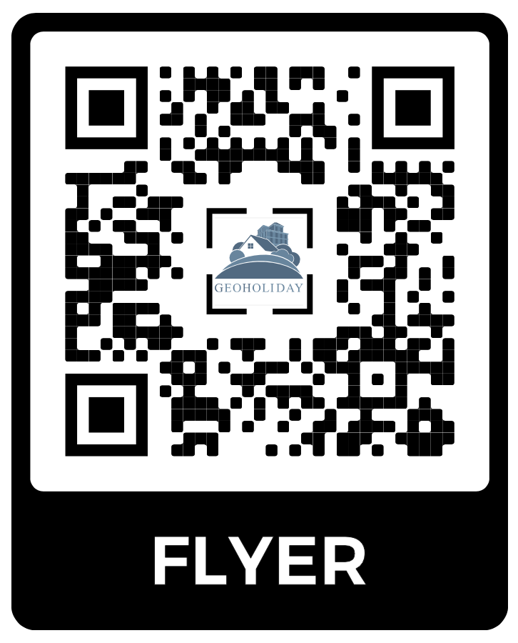 qrcode geoholiday flyer